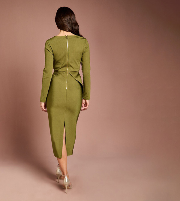 Coast Coast - Olive Midi Dresses