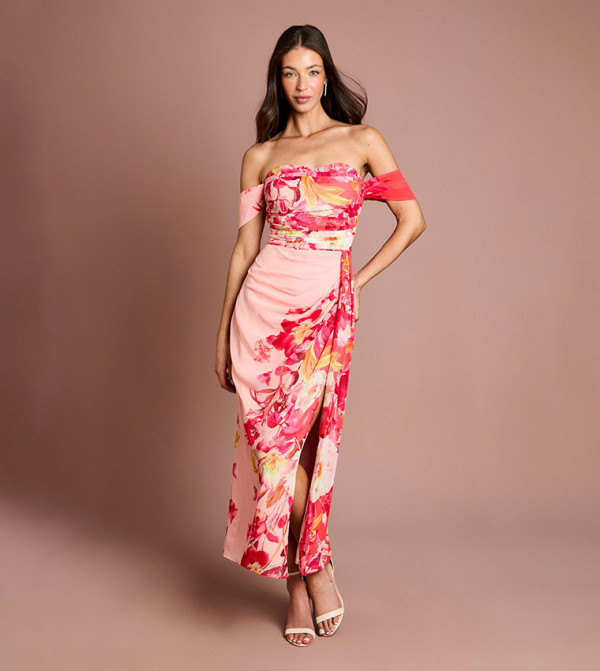 Coast  floral-dresses-march - Coral Maxi Dresses
