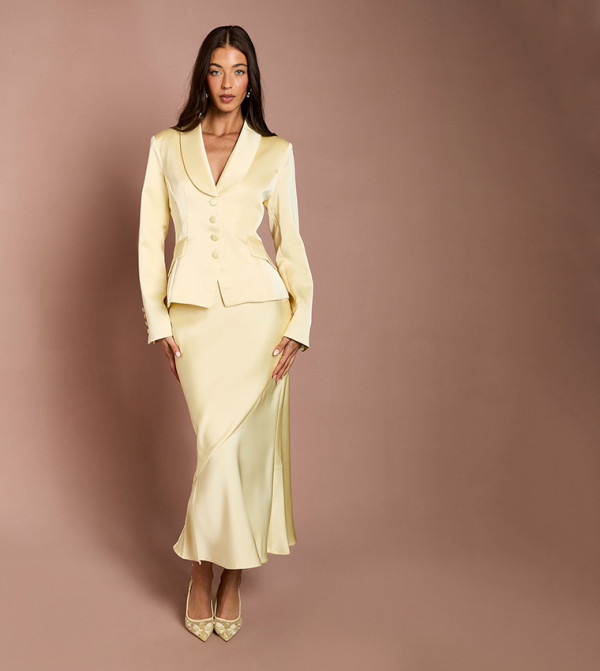 Coast  Skirts - Yellow Maxi Skirts