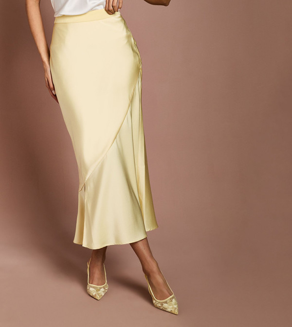Coast  Skirts - Yellow Maxi Skirts