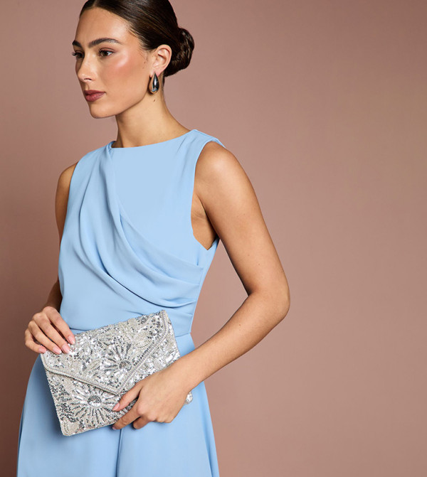 Coast  Clutches - Silver Clutches