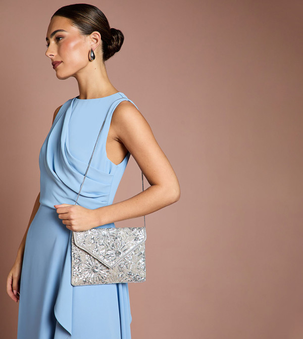 Coast  Clutches - Silver Clutches