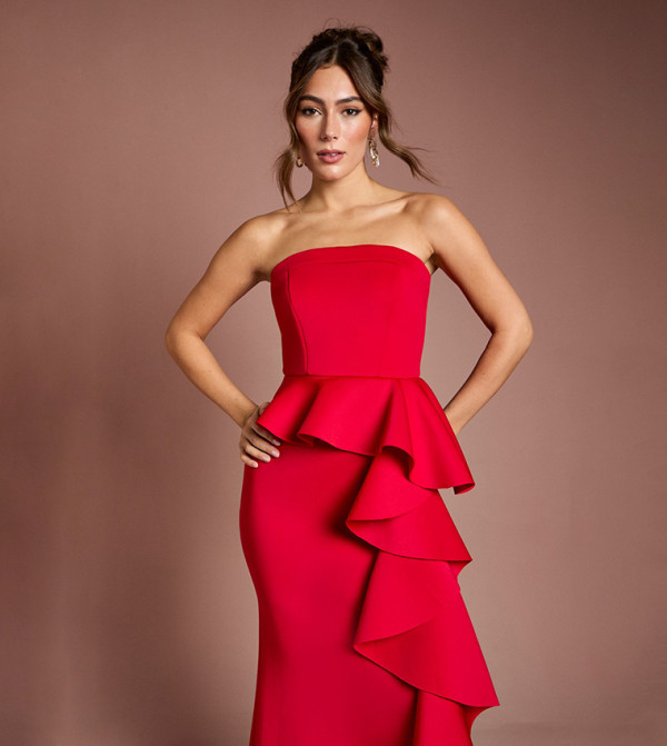 كوست  maxi-summer-edits - أحمر Maxi Dresses