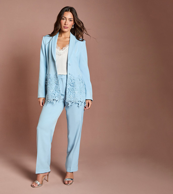 Coast Coast - Light Blue Casual Pants