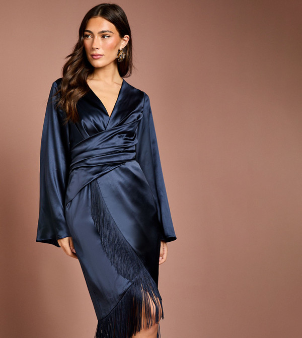 Coast  Midi Dresses - Navy Midi Dresses