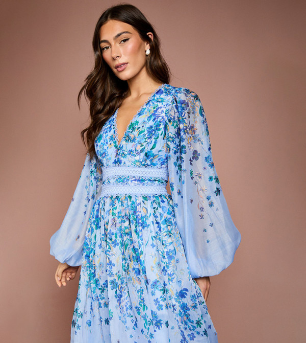 كوست كوست - أزرق فاتح Midi Dresses