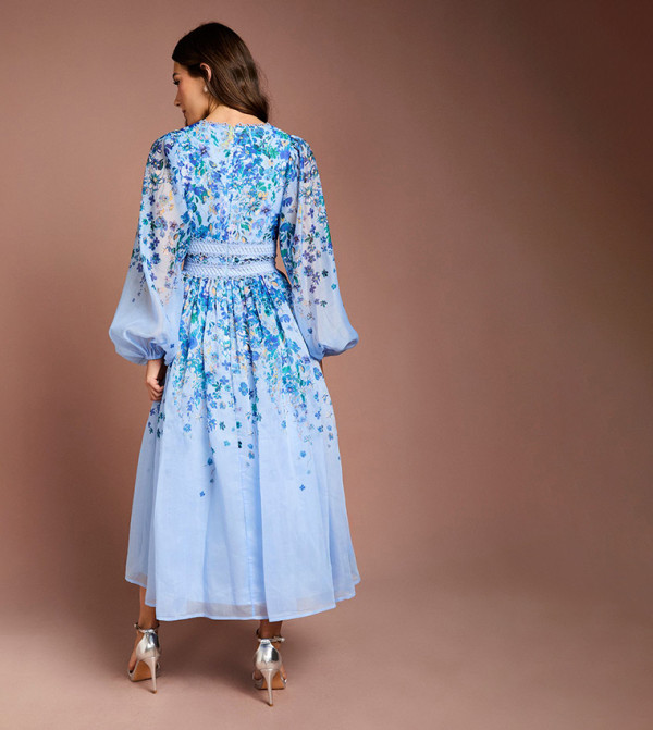 كوست كوست - أزرق فاتح Midi Dresses