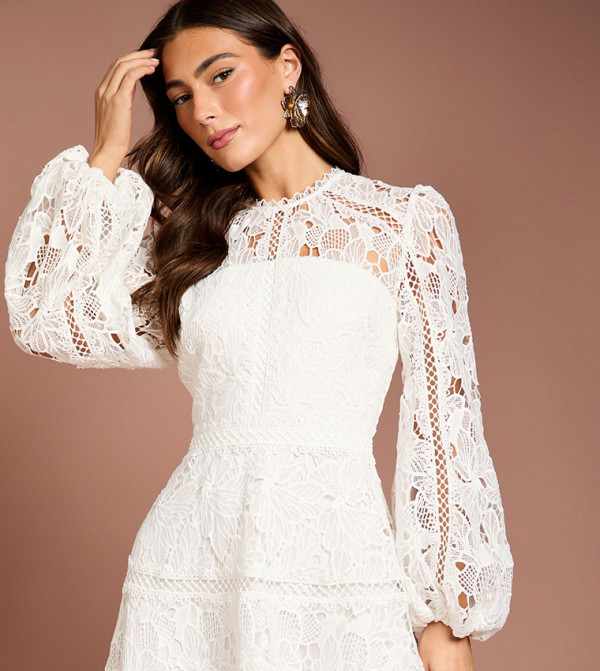 كوست  ملابس - أبيض Midi Dresses
