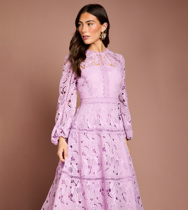 Coast  Clothing - Purple Midi Dresses