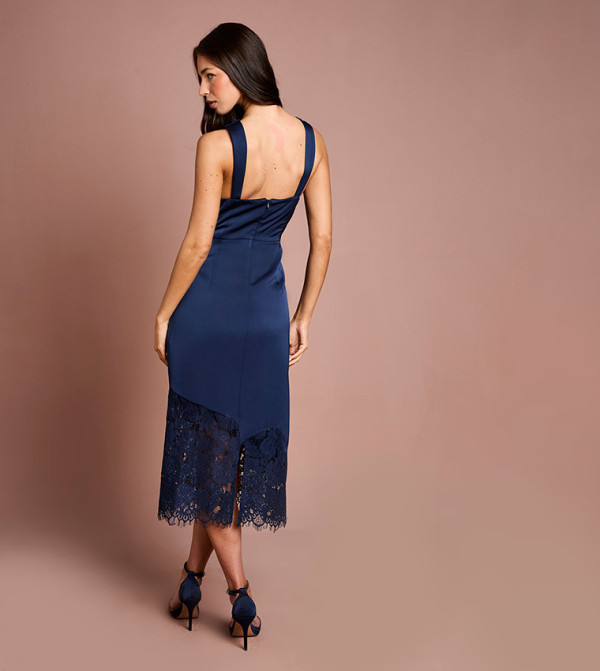 Coast Coast - Navy Midi Dresses