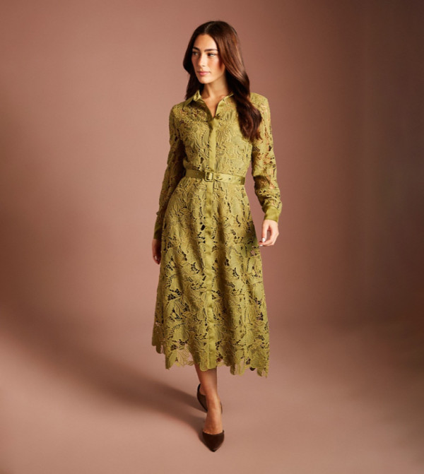 Coast Clothing - Green Shirt & T-Shirt Dresses