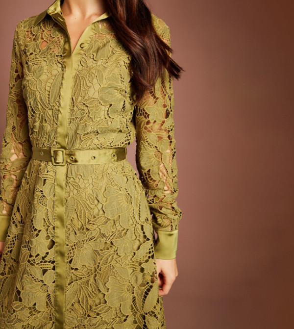 Coast Clothing - Green Shirt & T-Shirt Dresses