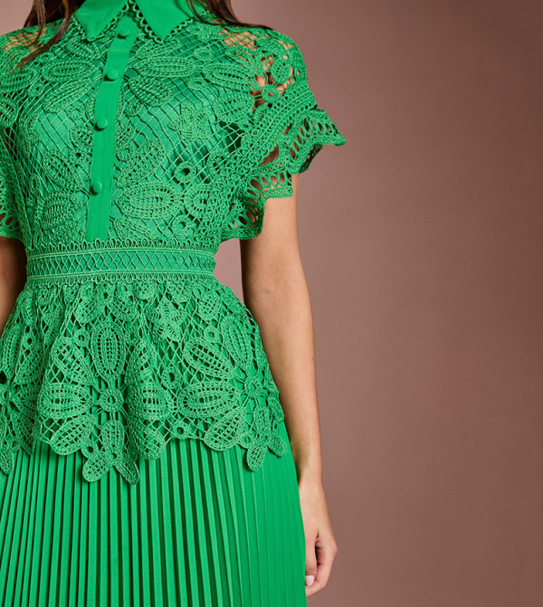 Coast Dresses - Green Midi Dresses