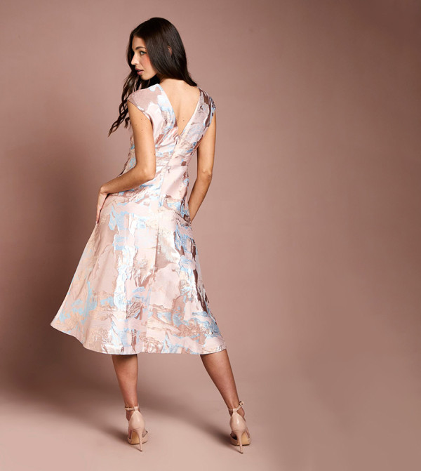 Coast  Dresses - Pink Midi Dresses