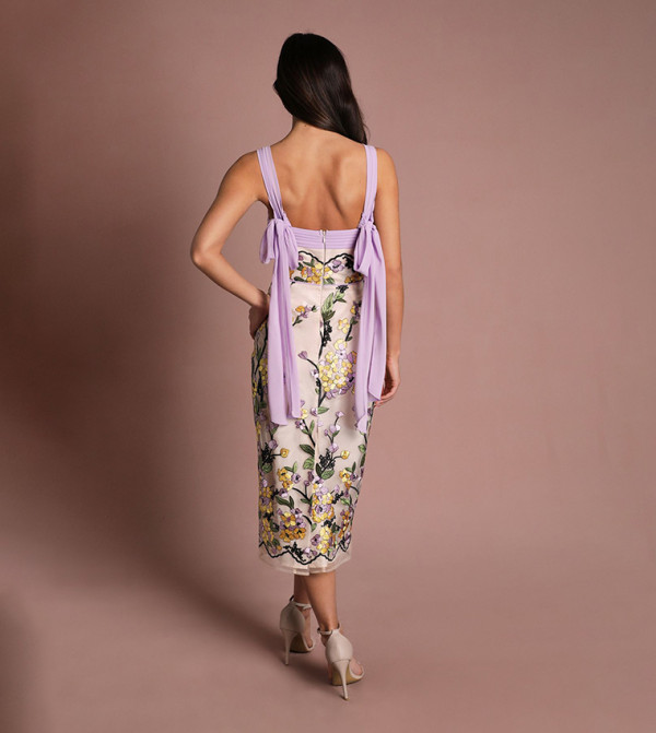 Coast  - Nude Midi Dresses
