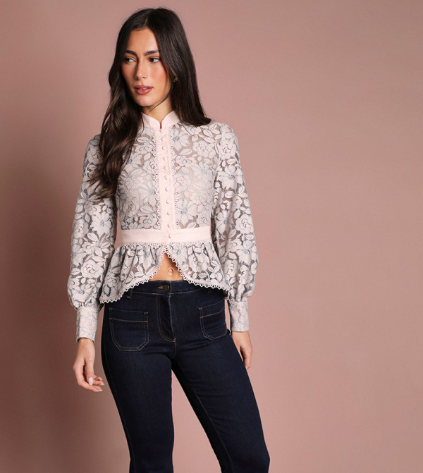 Coast  Clothing - Pink Casual Tops