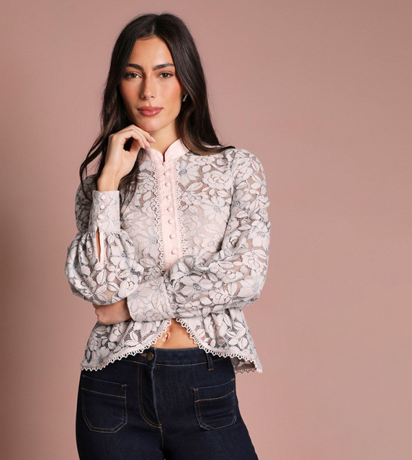 Coast  Clothing - Pink Casual Tops