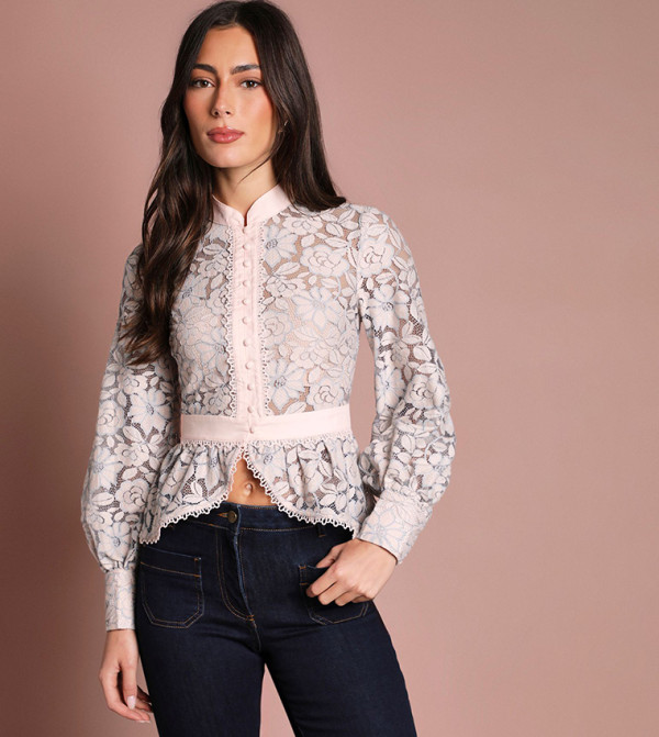 Coast  Clothing - Pink Casual Tops