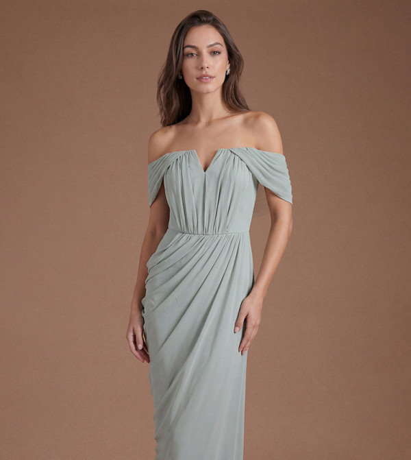 Coast Clothing - Light Green Maxi Dresses