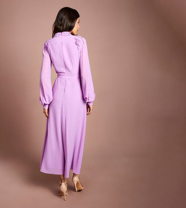 Coast  resort-state-of-mind-w - Purple Shirt & T-Shirt Dresses