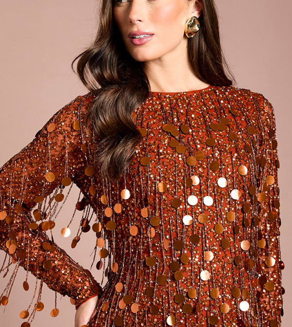 Coast Dresses - Brown Midi Dresses