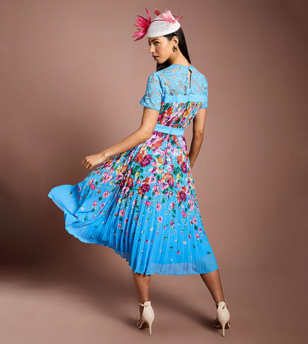 كوست  - أزرق Midi Dresses