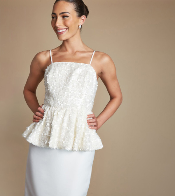Coast  modest-dressing - White Maxi Dresses