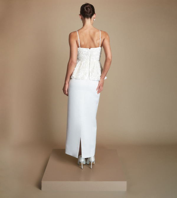 Coast  modest-dressing - White Maxi Dresses