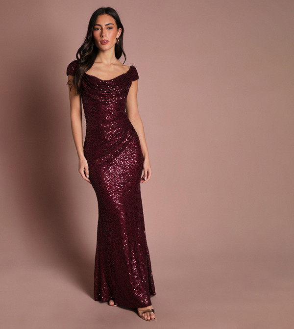 Coast Coast - Burgundy Maxi Dresses