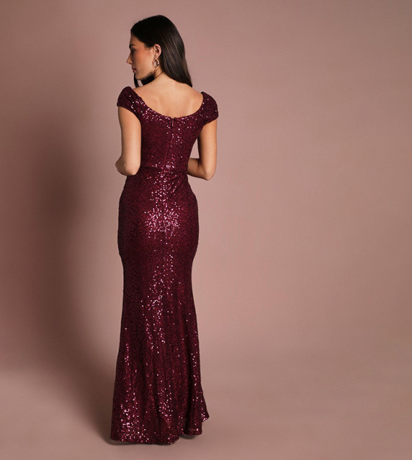 Coast Coast - Burgundy Maxi Dresses