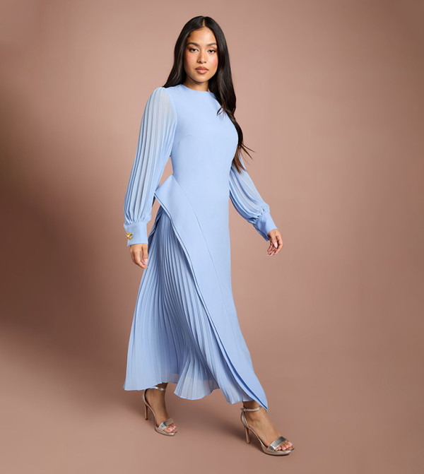 Coast  Clothing - Light Blue Midi Dresses