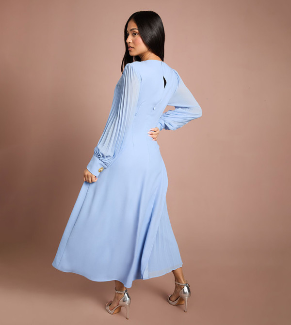 Coast  Clothing - Light Blue Midi Dresses