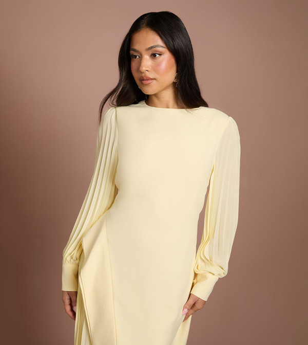 Coast  Dresses - Yellow Midi Dresses