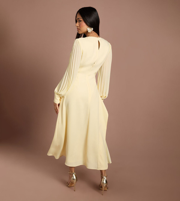 Coast  Dresses - Yellow Midi Dresses