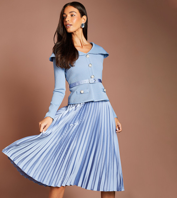 Coast  Midi Dresses - Light Blue Midi Dresses