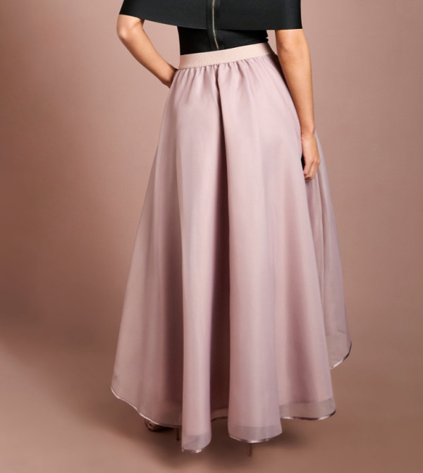 Coast  Maxi Skirts - Beige Maxi Skirts
