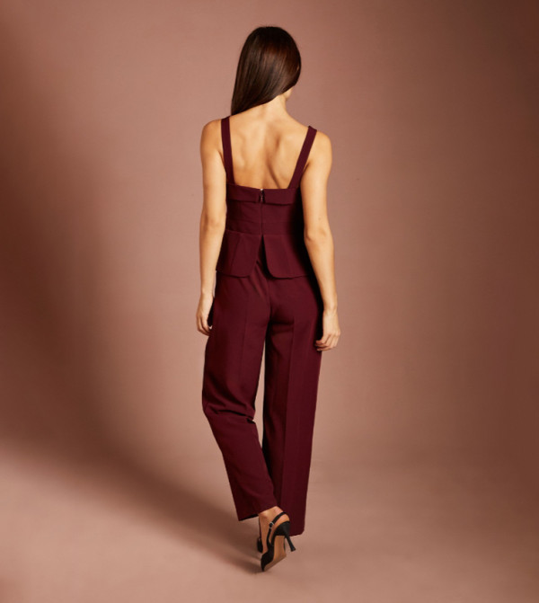 Coast  peplum-play - Red Jumpsuits