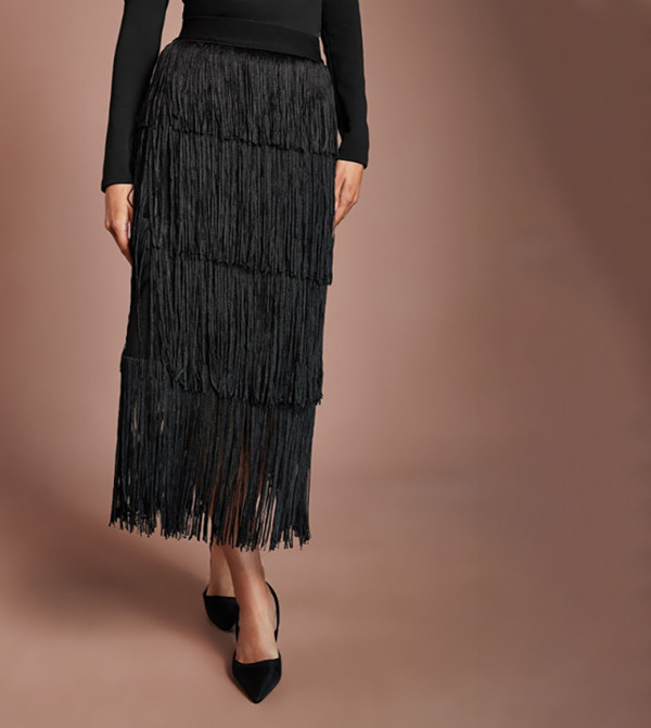 كوست  تنانير - أسود Midi Skirts