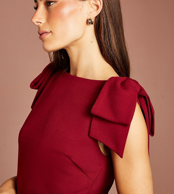 Coast Coast - Red Sleeveless Tops