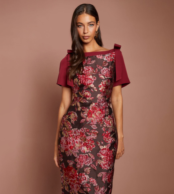 Coast  modest-dressing - Red Midi Dresses