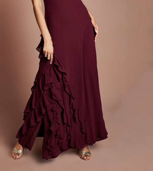 Coast  Clothing - Burgundy Maxi Dresses