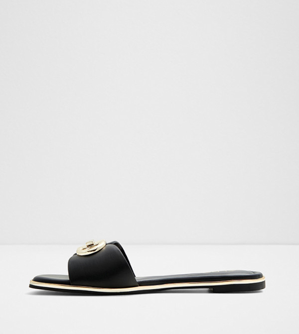 Aldo  Shoes - Black Flat Sandals