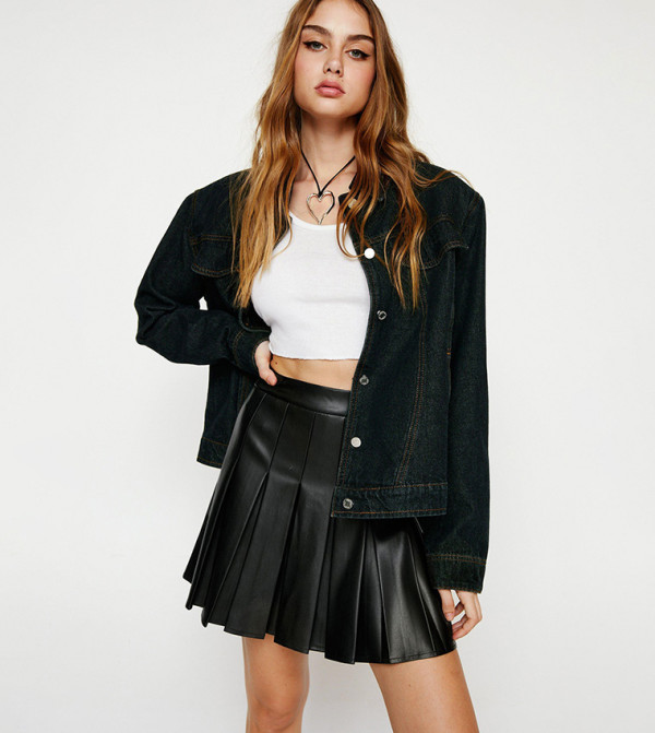 ناستي غال - إكسبرس تنانير قصيرة - أسود Mini Skirts