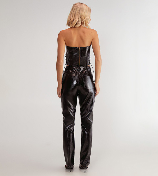 ناستي غال  dark-romantic - أسود Sleeveless Tops