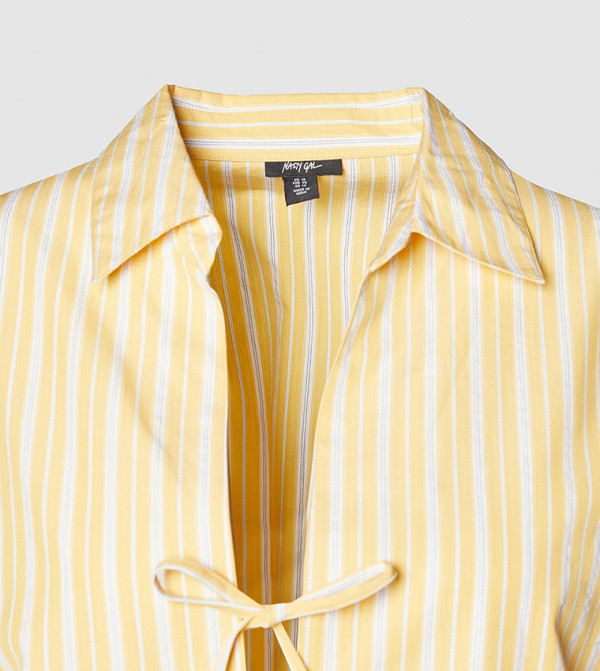 ناستي غال - اوتليت  تيشيرتات وقمصان  - أصفر T-Shirts & Shirts