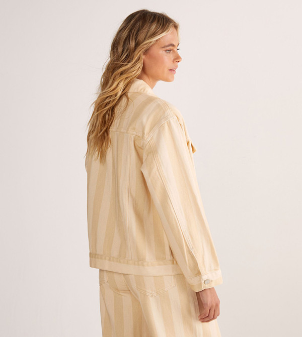 Nasty Gal  denim-obsessed - Beige Denim Jackets