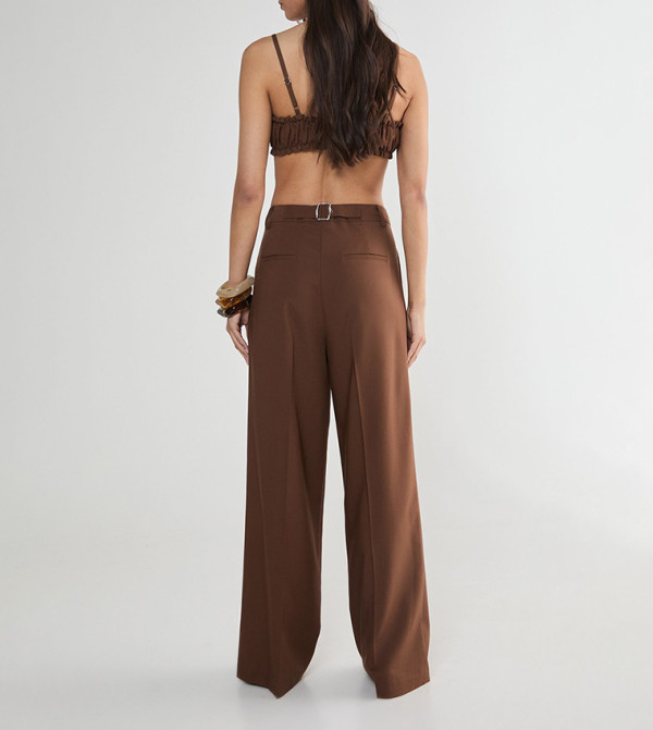 Nasty Gal - Outlet  - Brown Casual Pants