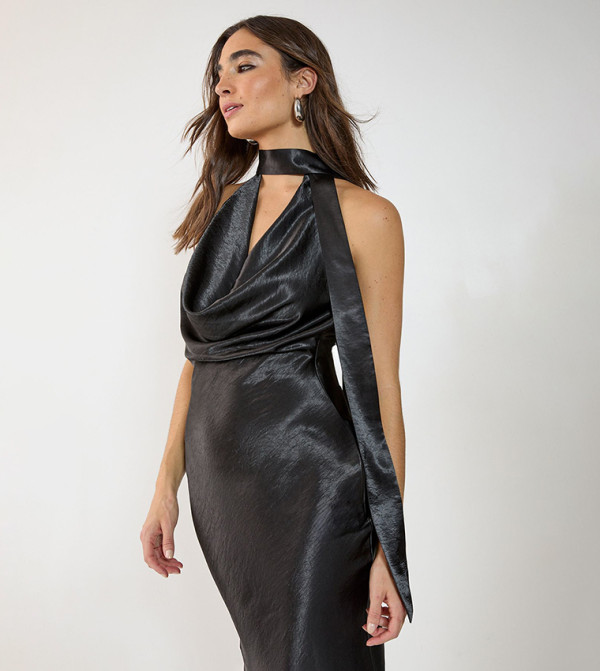 Nasty Gal  modest-dressing - Black Maxi Dresses