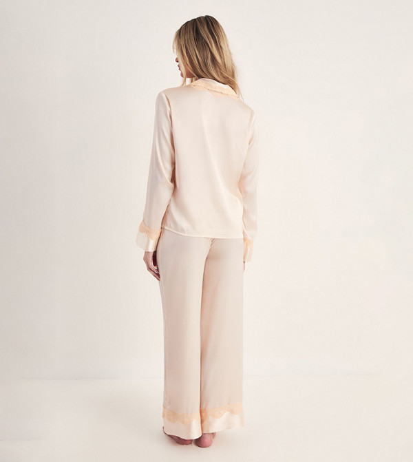 Nasty Gal Nasty Gal - Beige Pyjama Set