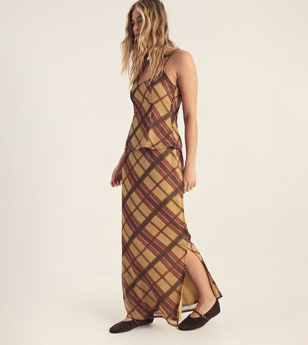 Nasty Gal Nasty Gal - Beige Maxi Skirts